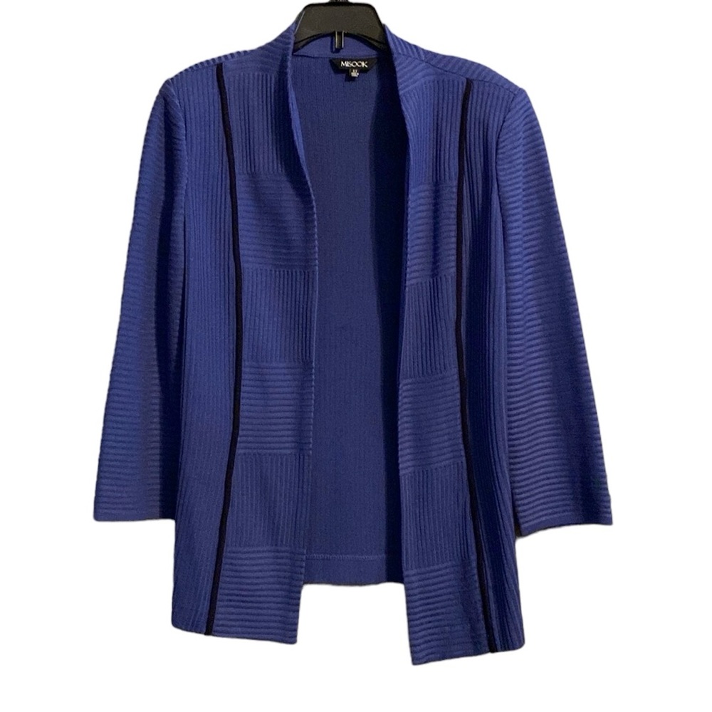 Misook cardigan blazer open front XS